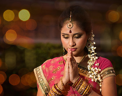 girl praying